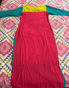 Colorful Block Print Kurta