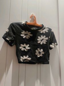 cute printed top