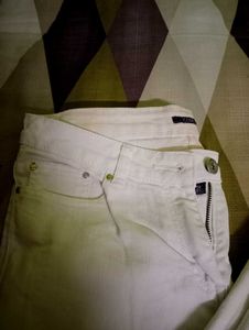White Slim Fit Jeans