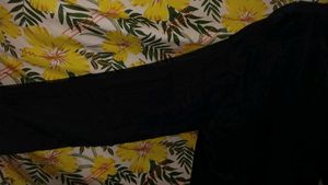 Chic Black Collared Top