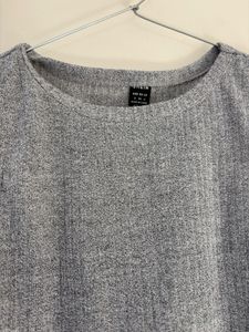 Gray Sleeveless Tank Top