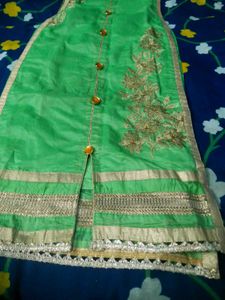 Green Salwar Kameez unused