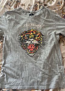 Ed Hardy Tiger Graphic T-Shirt