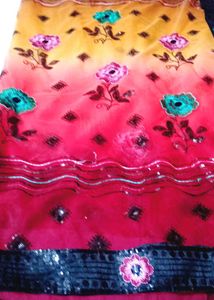 Elegant Embroidered Saree Blouse