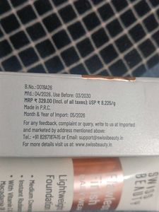 Swiss Beauty Flawless Finish Foundation