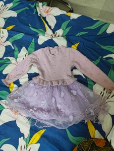 Charming Lavender Party Dress