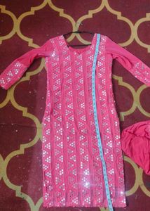 Beautiful Pink Kurta Set eid outfit