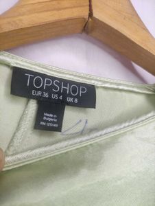 Topshop Green Tunic LR-1