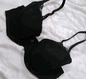 Victoria Secret’s Black Lace Padded Bra