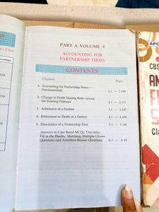CBSE Class XII Accountancy book