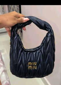 Miu-Miu Quilted Leather HANDBAG