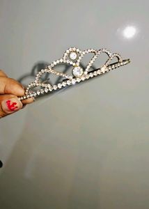 Queen Sash And Stone Crown