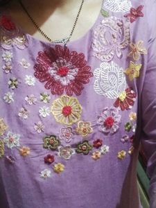 Embroidered Kurta Set with Pants