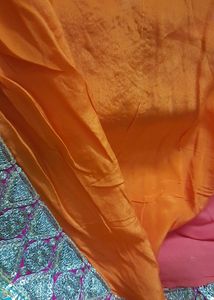 Pure Georgette Multishade Saree Upada Silk Blouse