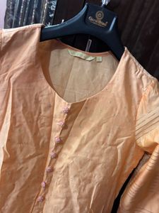 Peach Kurta
