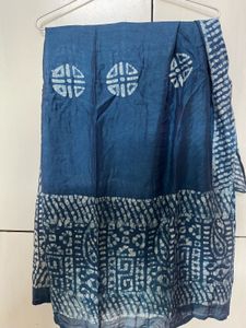 Blue Ethnic Kurta and matching duppata