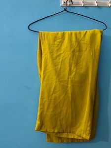 Yellow Palazzo Pants,suit, dupatta