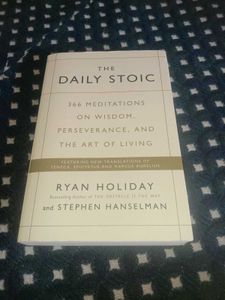 The Daily Stoic Book.