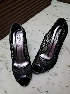 Black Heel 4"