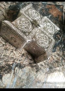 Antique Silver dryfruits organizer