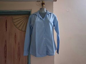 Light Blue Button-Up Shirt