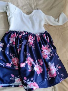 Floral Party Dress 6-12 month