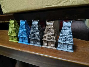 Temple Miniature storage box each 150rs