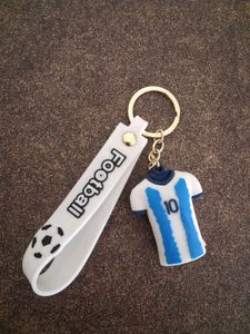 Messi Football Jersey Keychain