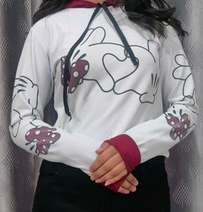 Cute Cartoon Graphic Hoodie