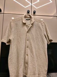Men's Textured Short Sleeve Shirt