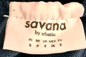 Savana Black Graphic Tee