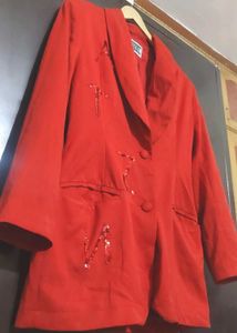 Red🔴 Blazer For Girl Or Woman 36 Bust