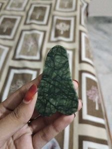 Gua Sha And Jade Roller With Massage Oil