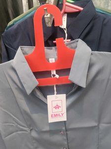Elegant Gray Blouse