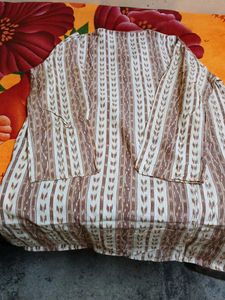 Striped Cotton Kurta Shirt