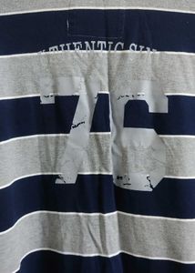 Men's Striped Polo Shirt