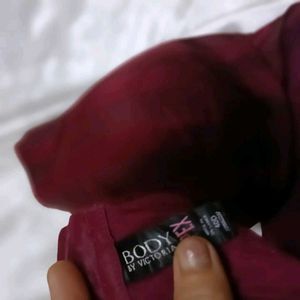 Maroon Padded Bra