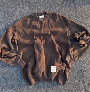 Brown Pullover Sweatshirt