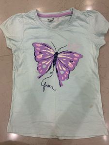 BOGO Cute Butterfly Print T-Shirt