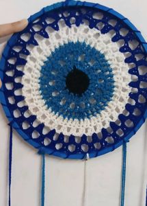 Handmade Evil Eye Wall Hanging
