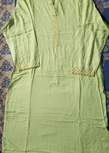 Women Green Elegant Kurti