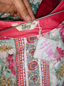 2 Colour Available With 10% Discount Chicken Kurti