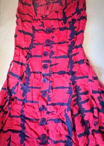 Girls Red &amp; black kurti