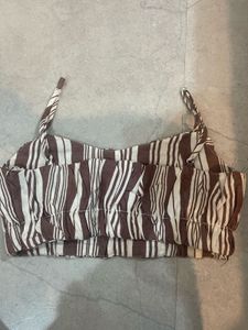 Striped Crop Top