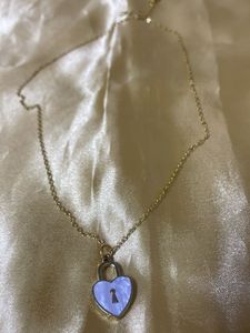 Heart Lock Pendant Necklace