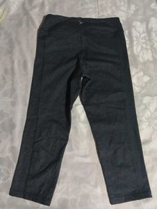 Gray Workout Capris