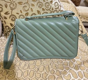Green Sling Bag - Like New Condition