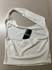White Shein Women's Top