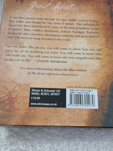 The Secret. Hard Cover Original Book