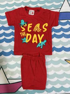 Cute Sea The Day Pajama Set